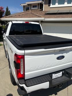 Truck bed soft roll up cover