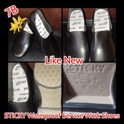 STICKY Waterproof Service Work Shoes 