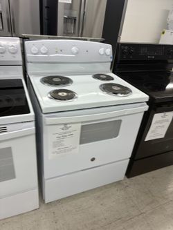 $599 White Electric Coil Range Stove