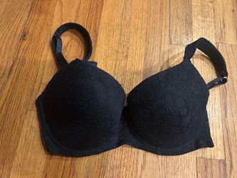 Black lace bra size 38C