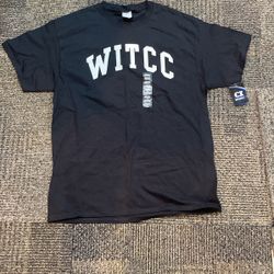 Brand New Large Black WITCC Short Sleeve T Shirt 