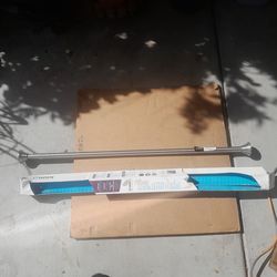 Brushed nickel shower rod pick UP only