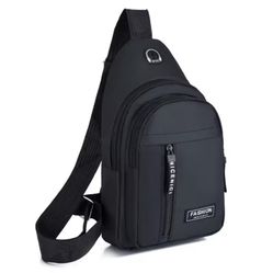 Should Oxford Crossbody Sport Bag Black