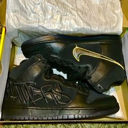 FAUST x Nike SB Dunk High Pro QS