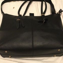 Large Black Purse