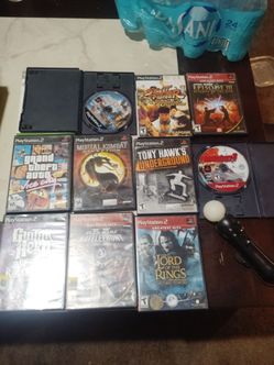 PS2 Game Lot – 10 Games Bundle