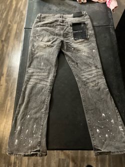 Purple jeans