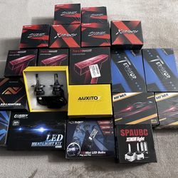 LED Headlights Many Sizes Available - New In box