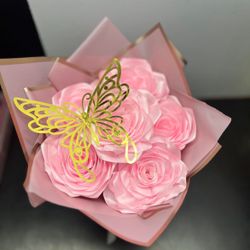 Hermoso Ramo De Rosas Eternas 🥰