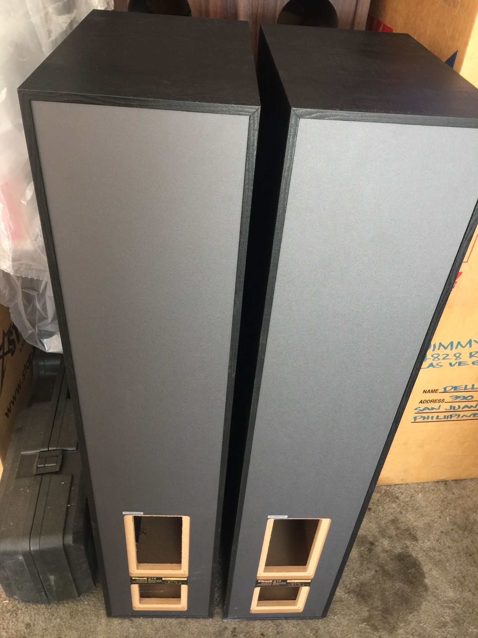 Klipsh And Cerwin Vega Speaker Box