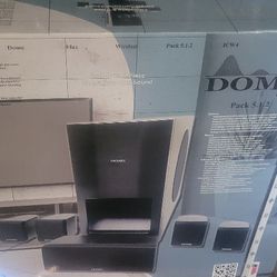 Dome Flax Pack 5.1.2  Surround Sound System Brand New