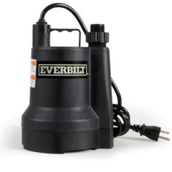 Everbilt SUP54-HD 1/6 HP Plastic Utility  Water Pump