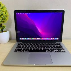 Apple MacBook Pro 13” Retina I5/8GB/256GB SSD $220