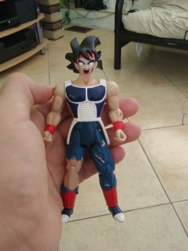 Rare Jakks Bardock from father son 2 pack