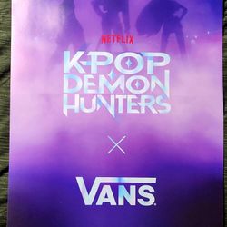 K-Pop Demon Hunters X Vans Poster