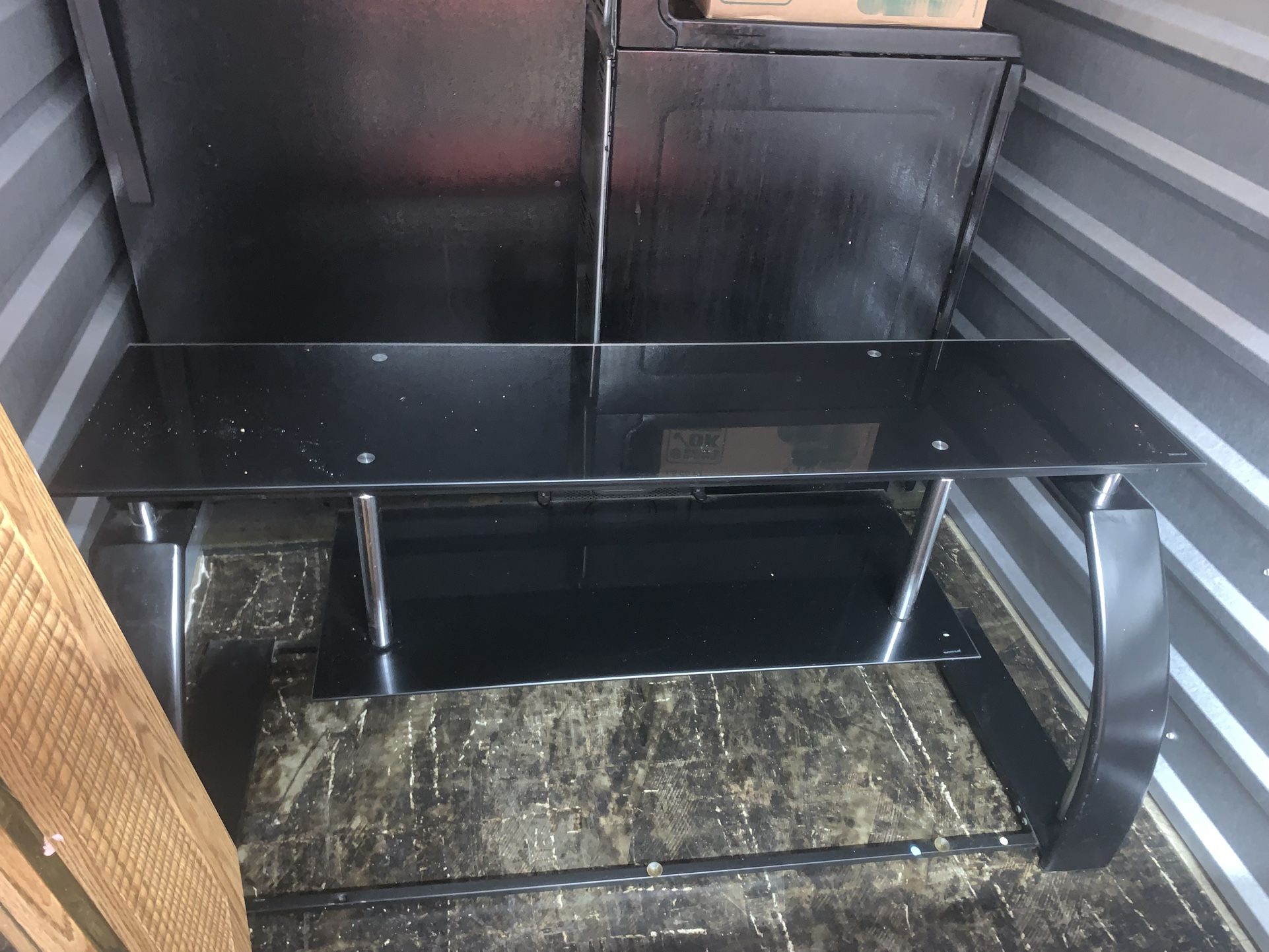 Glass Tv Stand (heavy)