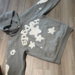 Sp5der Hoodie Grey 
