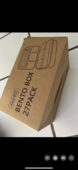  XIANKE 27Pcs Bento Box Lunch Box Kit, 1300ML Lunch