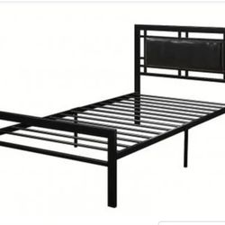 Twin Size New Bed With Nice Mattress Included 