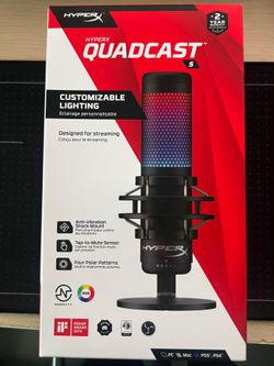 HyperX Quadcast S Microphone