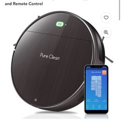 Pure Clean PUCRC850 - Smart Vacuum Cleaner - Automatic Robot Cleaning Vacuum with App Download and Remote Control