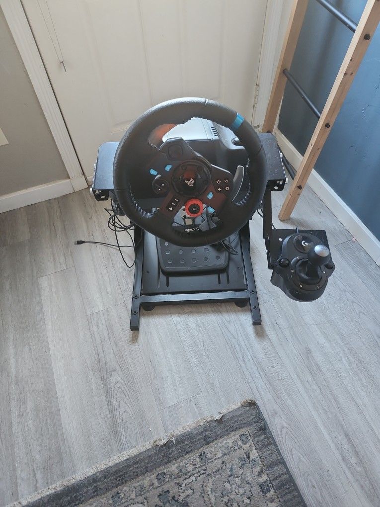 ps4/ps5 racing wheel/stand