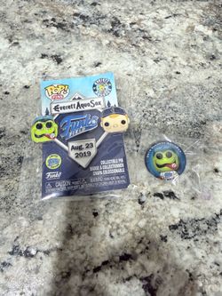 Everett AquaSox Funko field 2019 pin