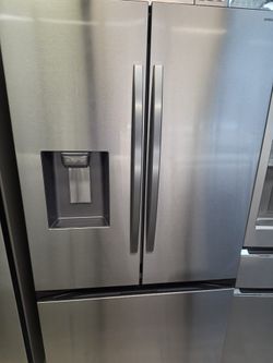 Samsung Refrigerator 3 Doors Stainless Steel Counter Depth