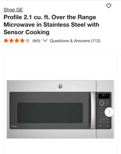 GE Profile Microwave