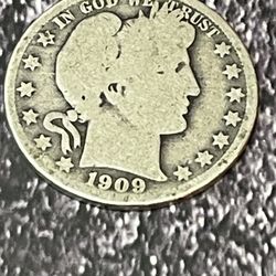 Beautiful 117 Year Old Silver Barber Half Dollar 