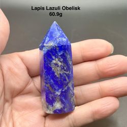 Lapis Lazuli Obelisk Point from Afghanistan 60.9g