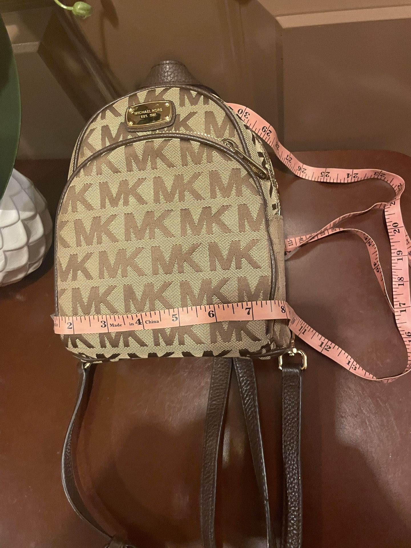 Michael Kors Abbey MINI BROWN backpack
