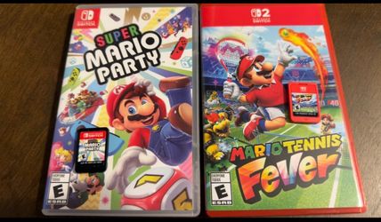 Mario Tennis Fever & Mario Party