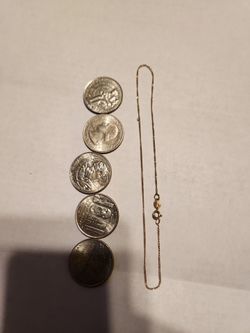 14k gold bracket