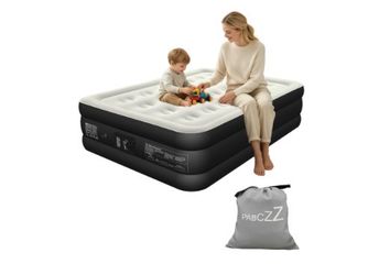 PabcZz Full size air mattress with built in pump