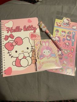 Hello kitty notebook bundle