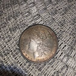 1882 Morgan dollar