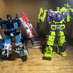Combiner Wars Defensor And Devestator Lot 