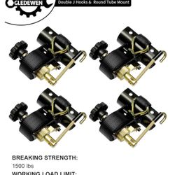 Ladder Rack Ratchet Straps with J-Hook (5 Pcs