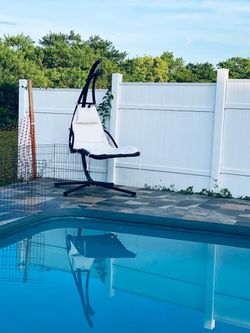 Hanging Beige Swing Chair