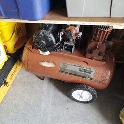 Two air Compressors in running conditions.