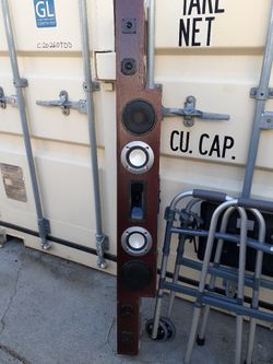 5 foot box with jenson Speakers  hand made.