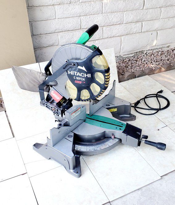 HITACHI 12in. Miter Saw with LASER
