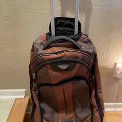 Rolling Backpack Travel Carry On 