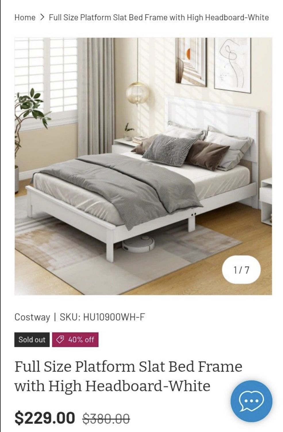 Full Size Bed Frame
