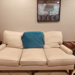 Free Couch W/ 2 Slip Covers