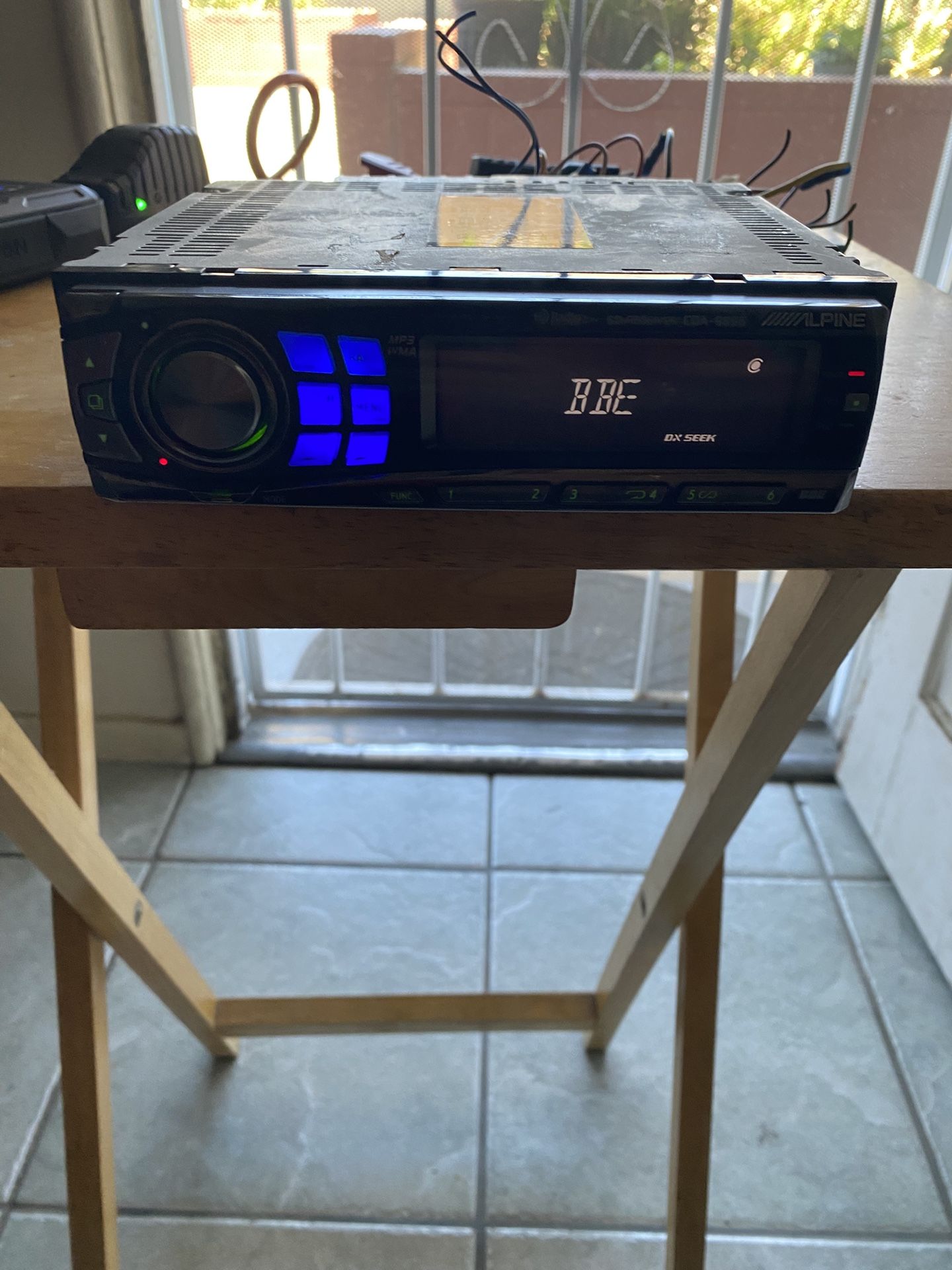 Alpine CDA- 9856 Cd Player Receiver