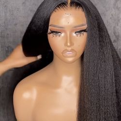 30 Inch Kinky Straight Wig