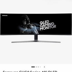 Samsung  CHG9 Series 49" QLED Gaming Monitor - Like New!