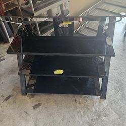Glass TV Stand